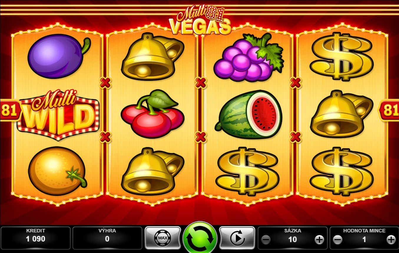 Multi Vegas 81 | retro hrací automat ve stylu Vegas